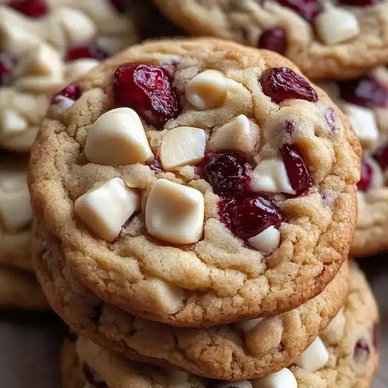 White Chocolate Chip Cranberry Cookies