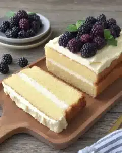 Yuzu Coconut Layer Cake