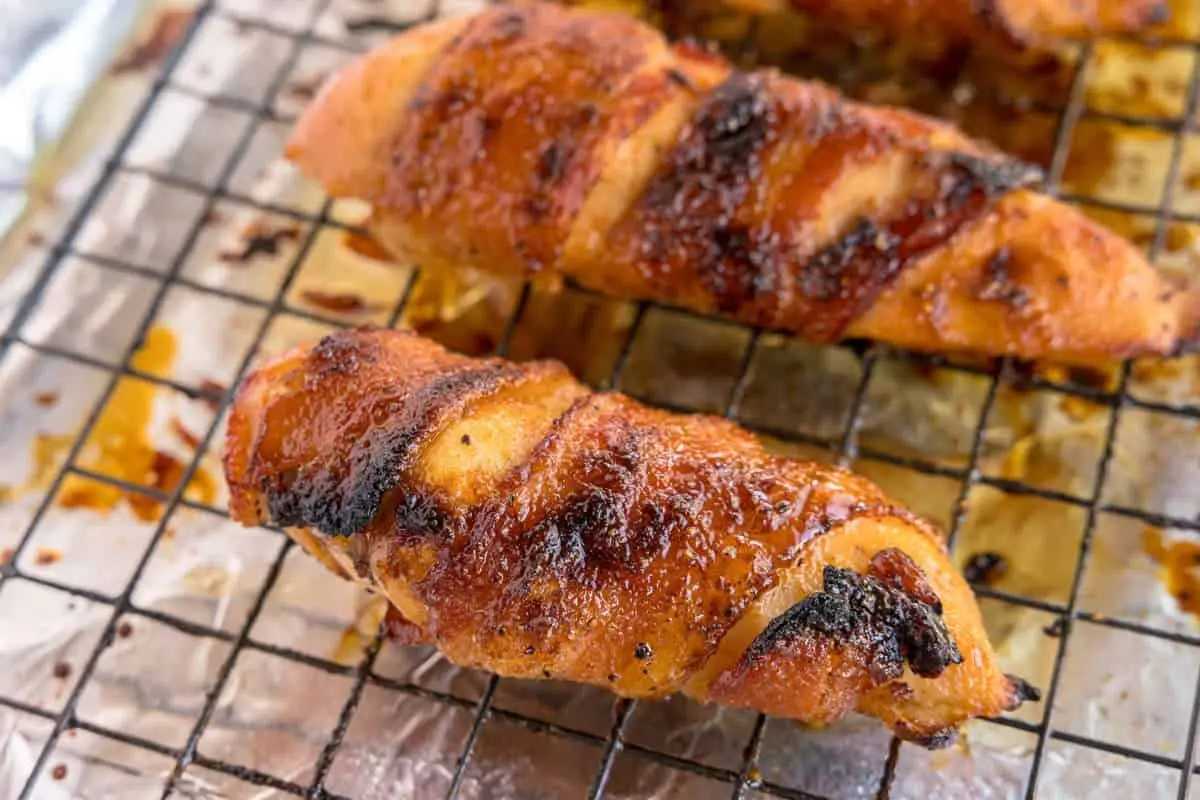 bacon wrapped chicken