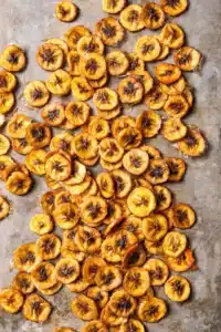 Baked Banana Chips