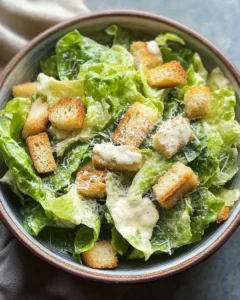 The Best Homemade Caesar Salad