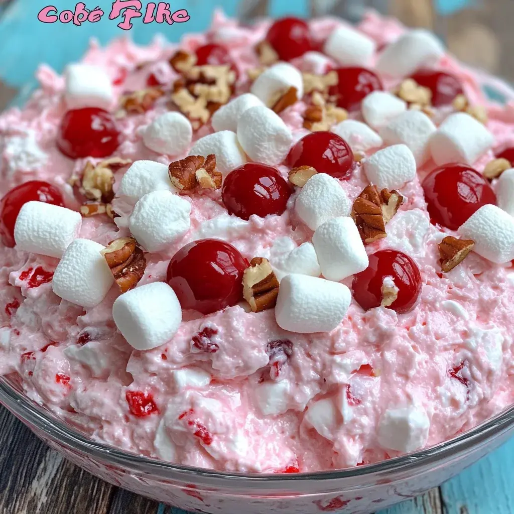 cherry fluff dessert salad