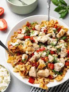 Chicken Bruschetta Pasta