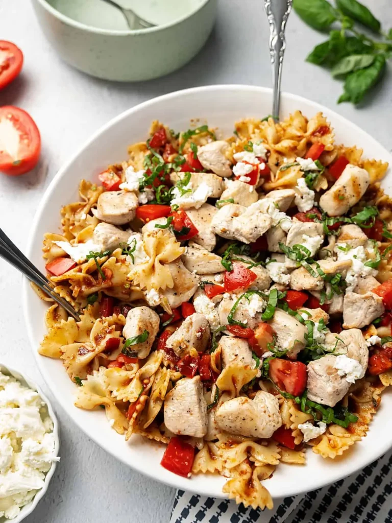 chicken bruschetta pasta