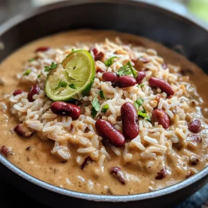 Creamy Caribbean Rice and Beans with Coconut
