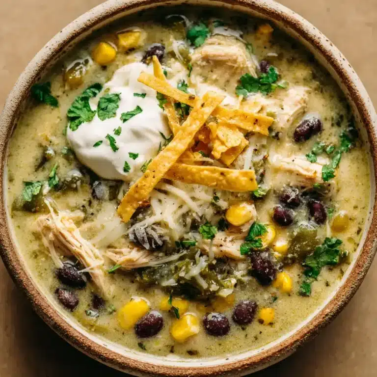 Creamy Chicken Poblano Soup (The Ultimate Comfort Recipe)