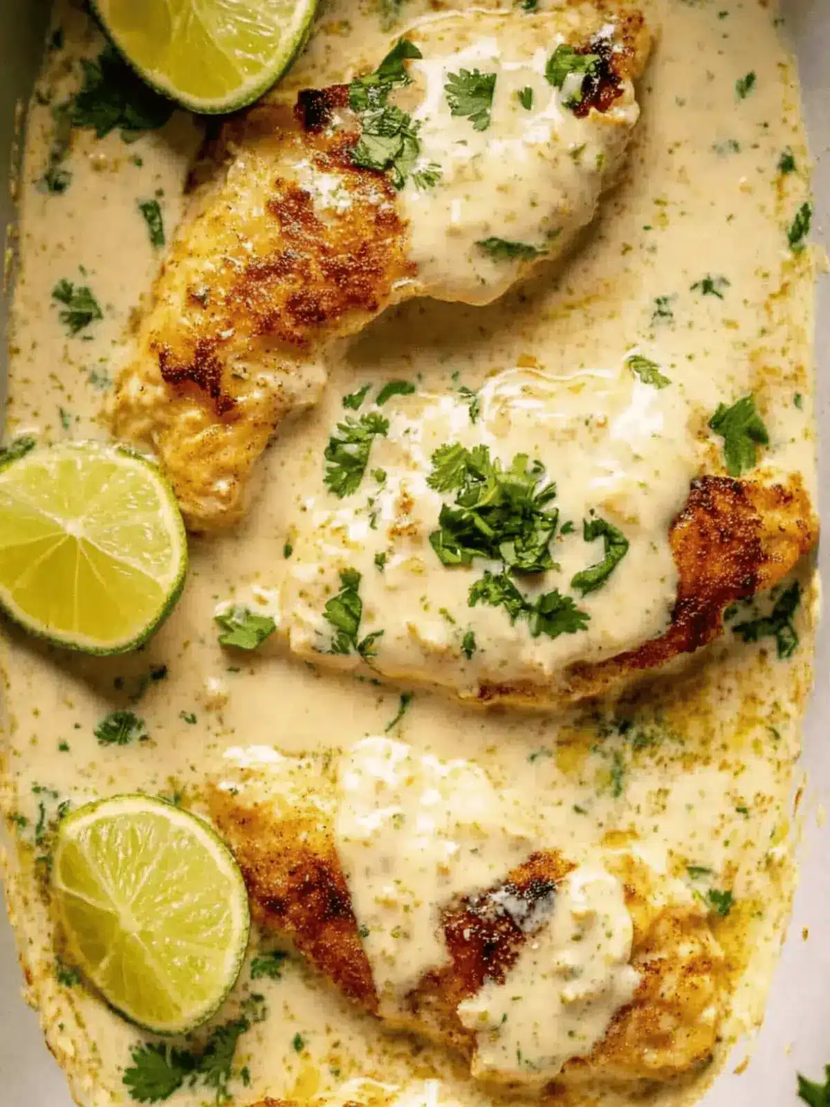 creamy coconut lime chicken