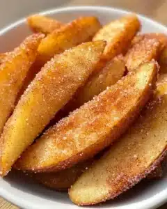 Crispy Air Fryer Apple Fries