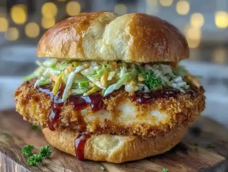 Crispy Chicken Katsu Sandwich Recipe Easy Homemade Tonkatsu Sauce