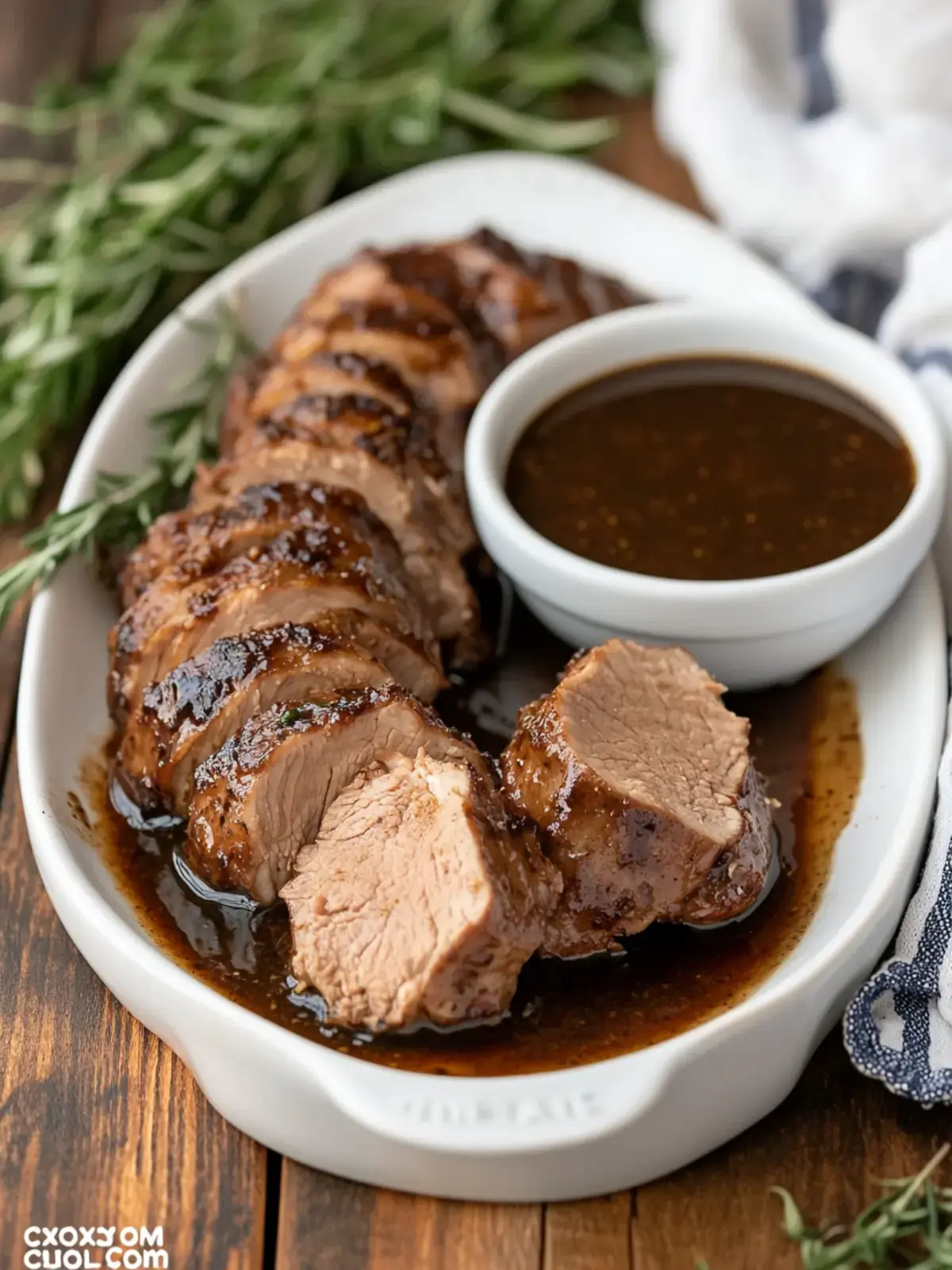 crockpot brown sugar balsamic pork tenderloin