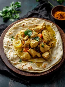 Energizing Curry Chicken Roti for a Flavorful Weeknight Feast