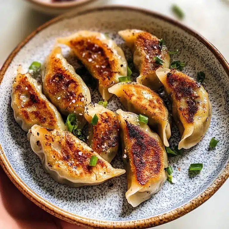 daikon potstickers