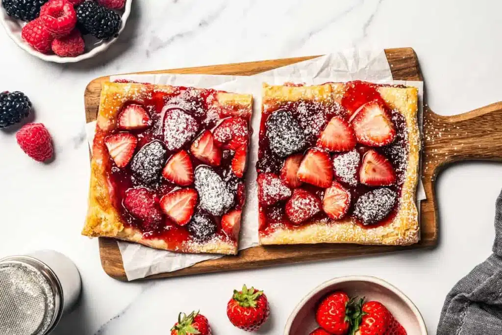 easy berry tart