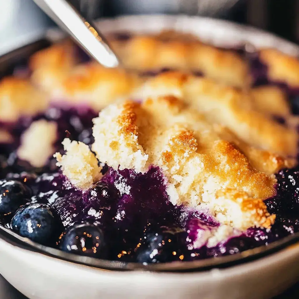easy blueberry cobbler recipe
