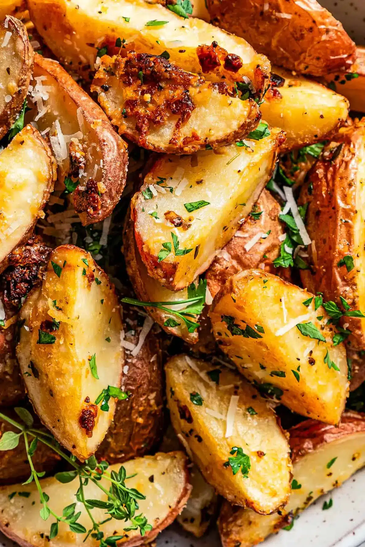 garlic parmesan roasted potatoes