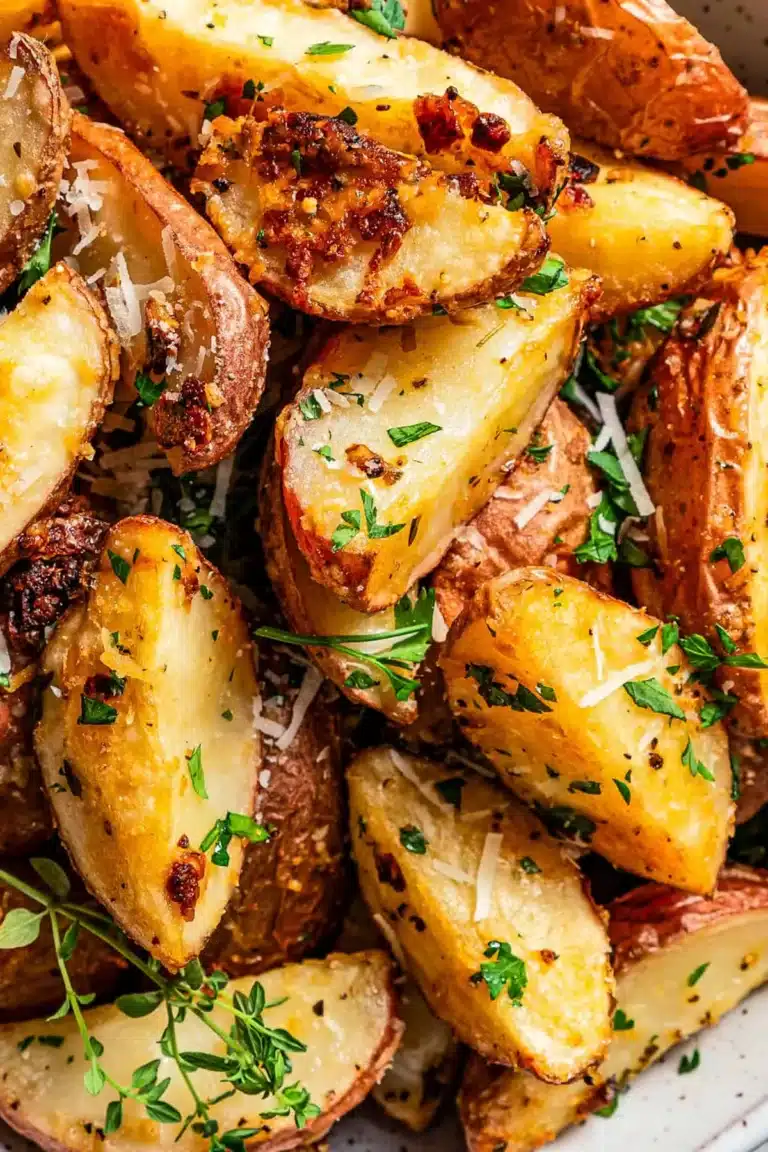 garlic parmesan roasted potatoes