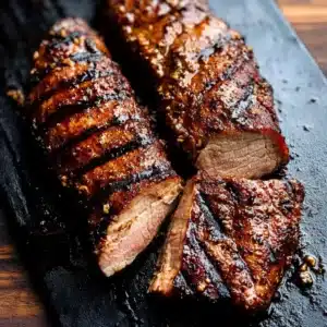 Grilled Beef Tenderloin with Brown Sugar Rub