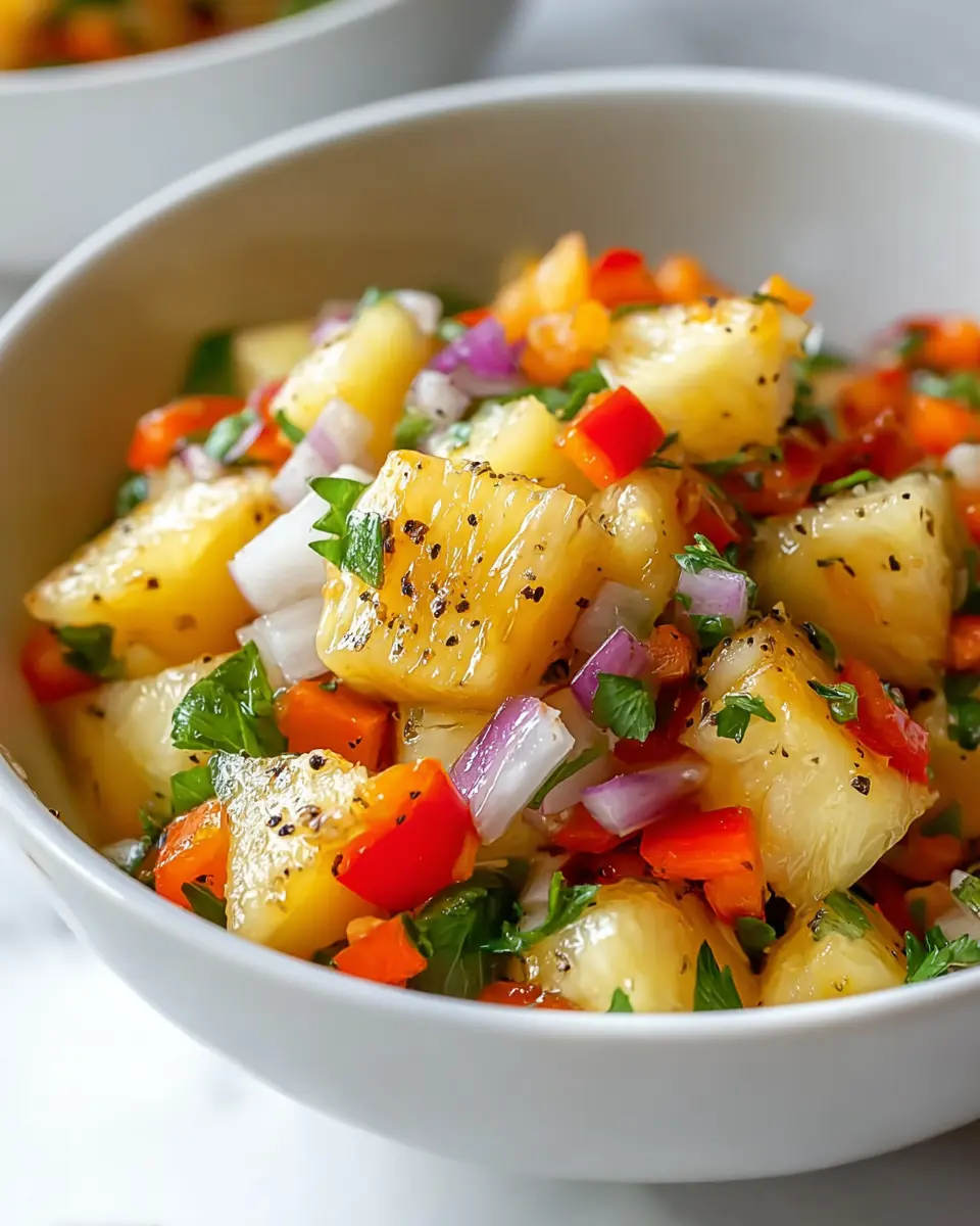 grilled pineapple salsa