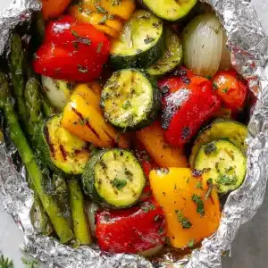 Grilled Veggies in Foil