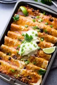 Ground Turkey Enchiladas