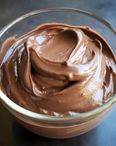 Healthy Chocolate Pudding
