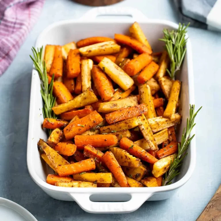 Honey Roasted Carrots and Parsnips