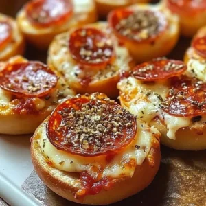 Irresistible Mini Pizza Bagels