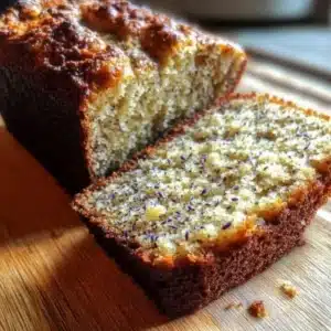 Deliciously Moist Lavender Banana Bread