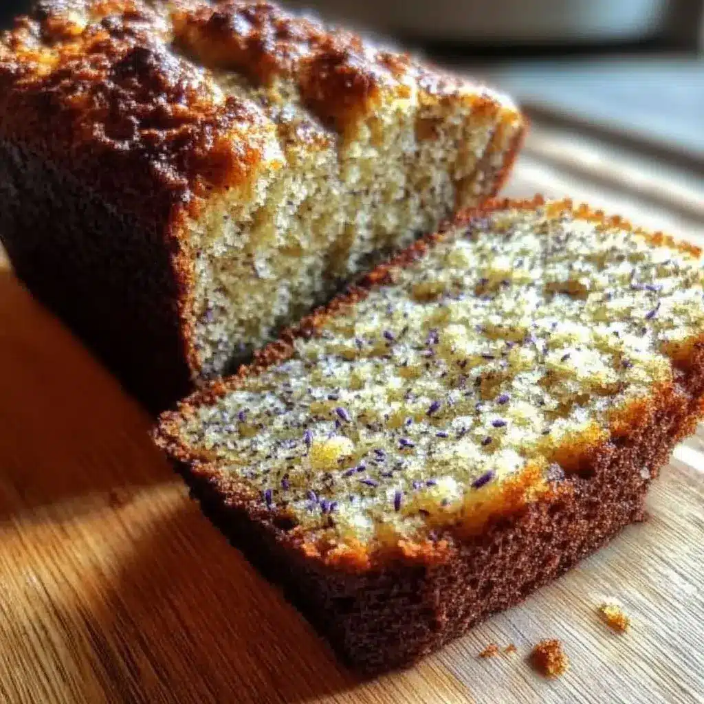lavender banana bread