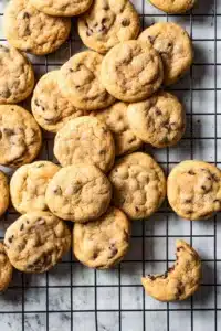 Mini Chocolate Chip Cookies