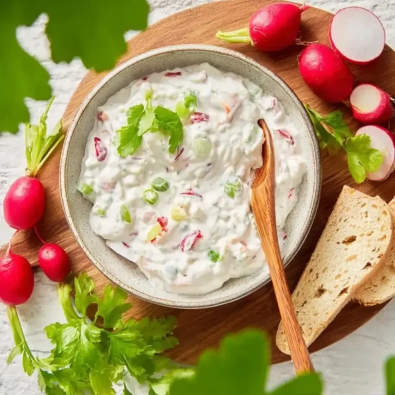 Radieschen Dip einfaches Rezept cremig – Muma’s Kitchen