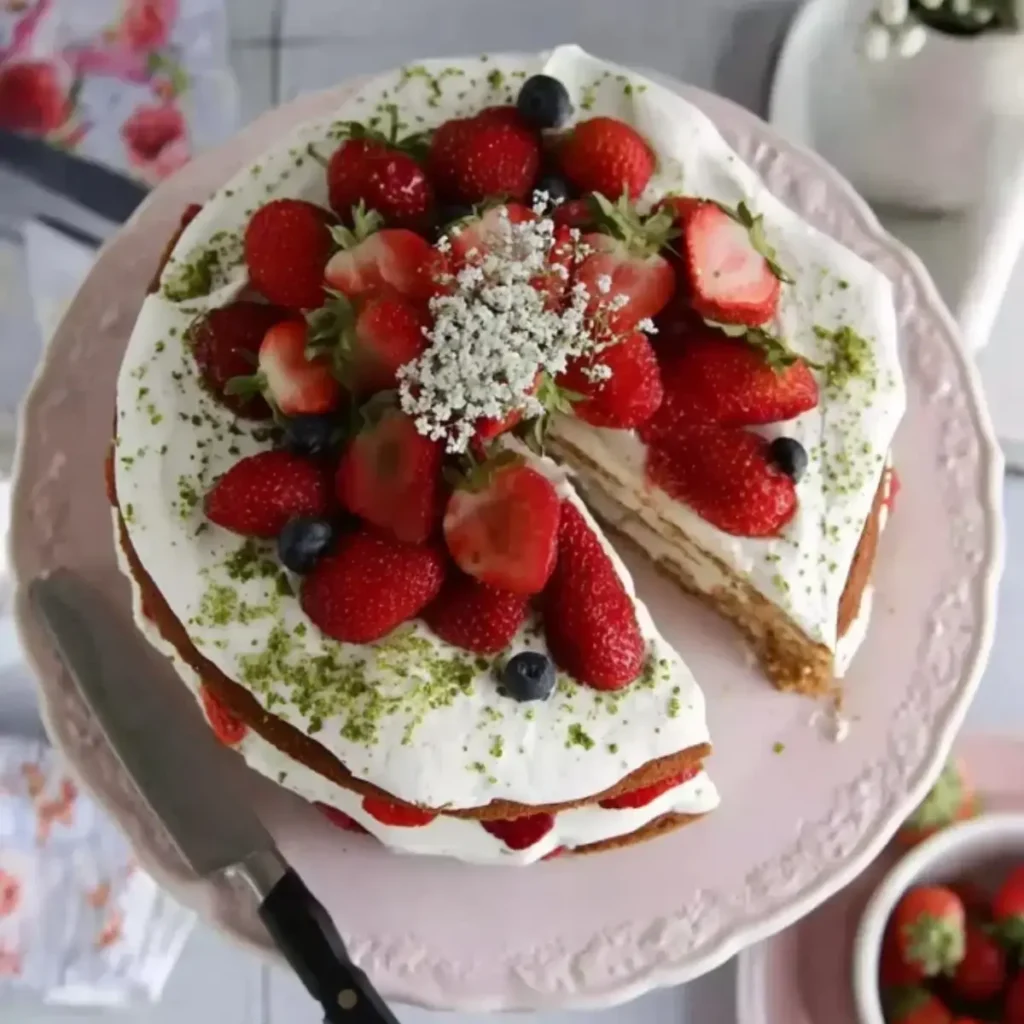 Schwedische Erdbeertorte mit Holundersahne – Ein fruchtiges Sommervergnügen – Muma’s Kitchen