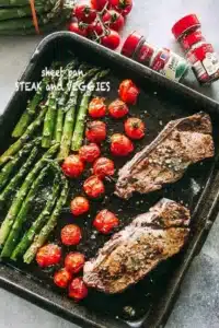 Sheet Pan Steak and Veggies