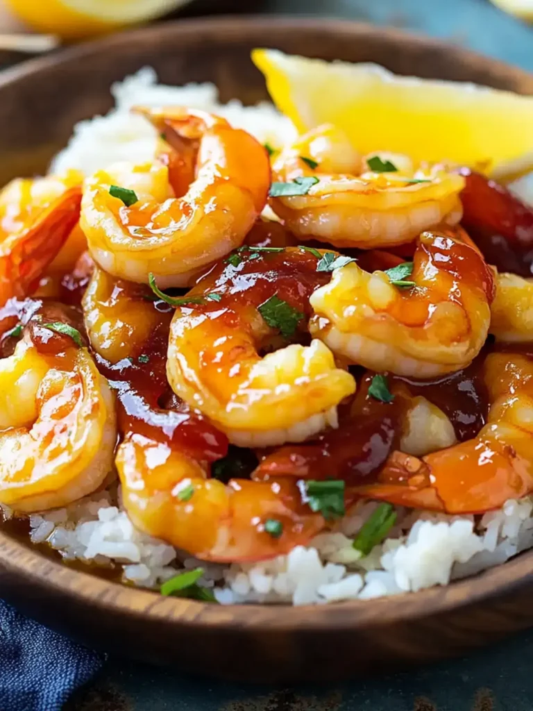 sweet and sour shrimp