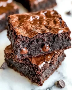Easy Zero Sugar Brownies with Greek Yogurt