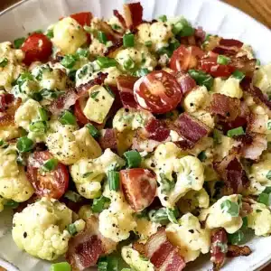 BLT Cauliflower Salad