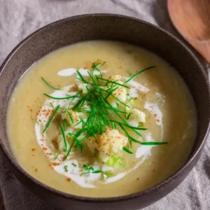 Hearty Creamy Cauliflower Soup