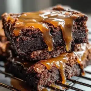Caramel Chocolate Brownies that Will Melt Your Heart