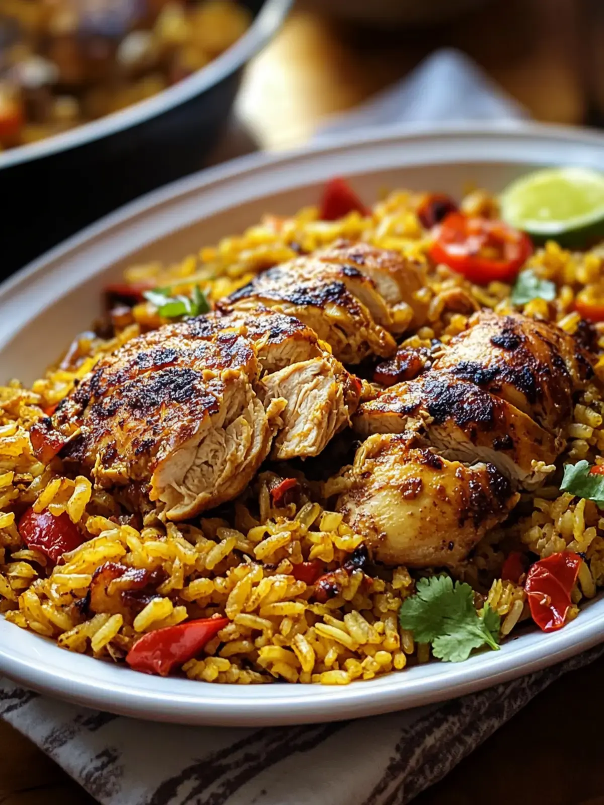 Caribbean Chicken and Rice