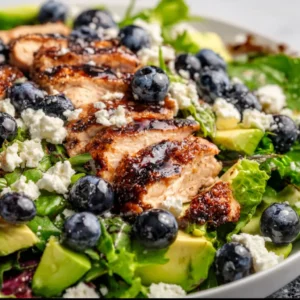 Chicken Blueberry Feta Salad