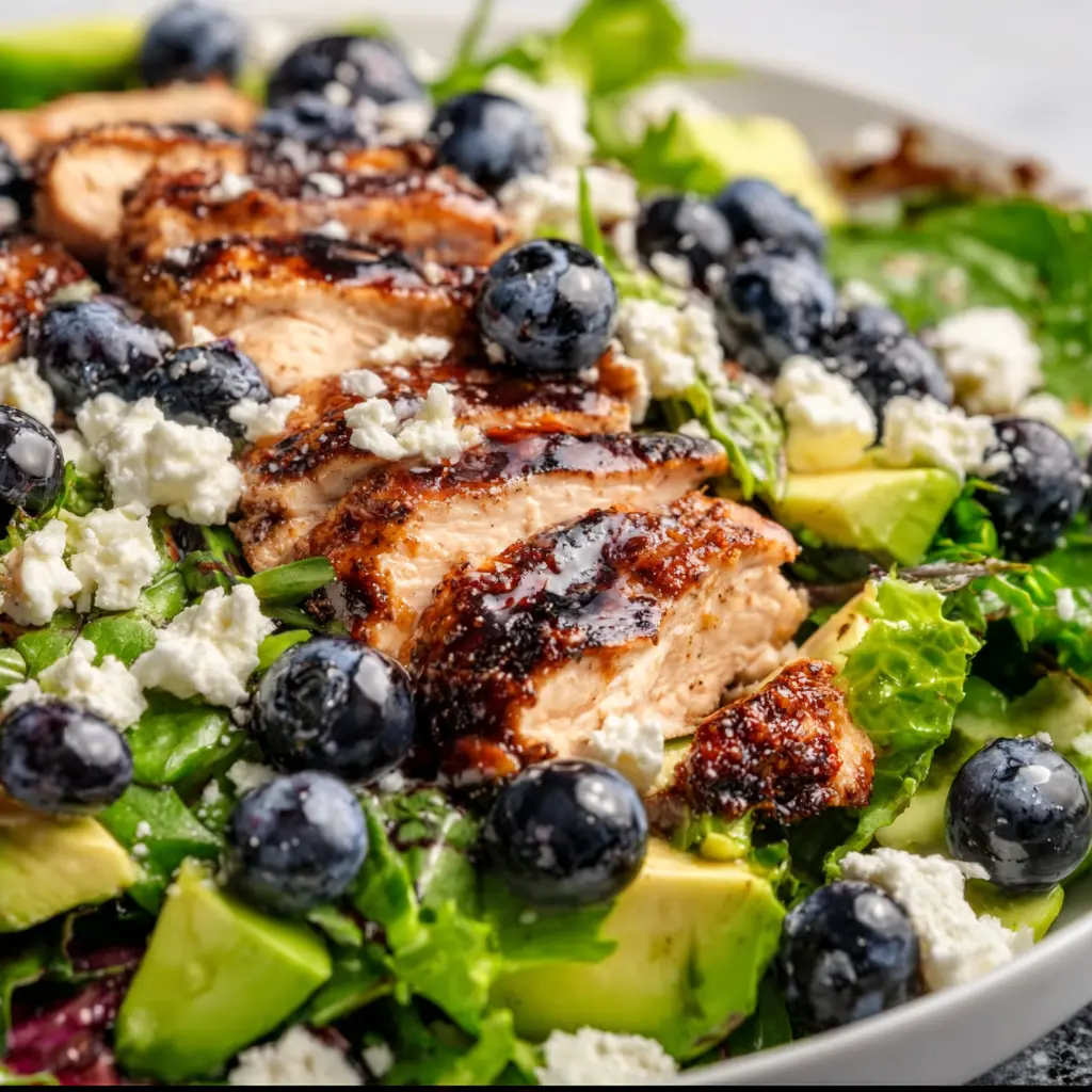 Chicken Blueberry Feta Salad