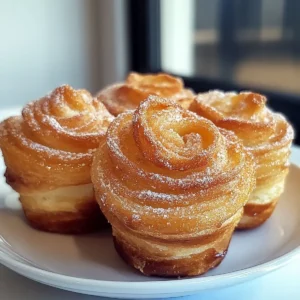Churro Cruffins