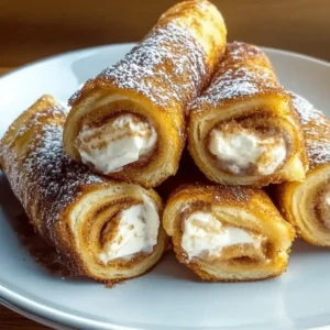 Cinnamon Roll French Toast Roll-Ups