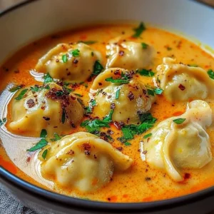 Quick Coconut Curry Soup with Dumplings