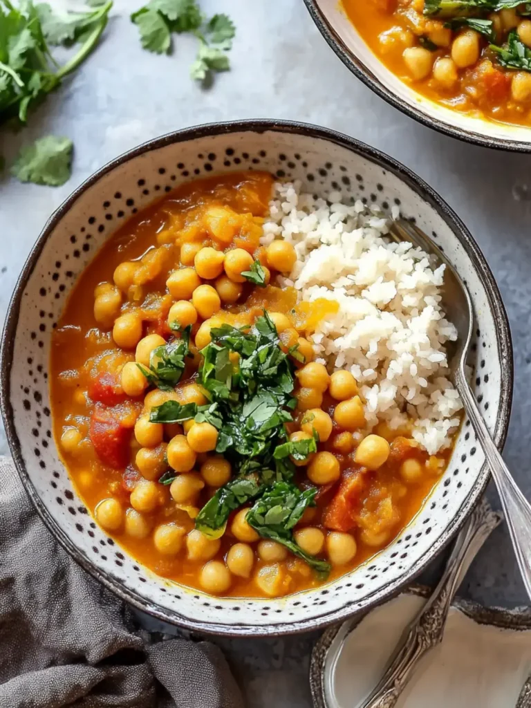 Creamy Chickpea Stew
