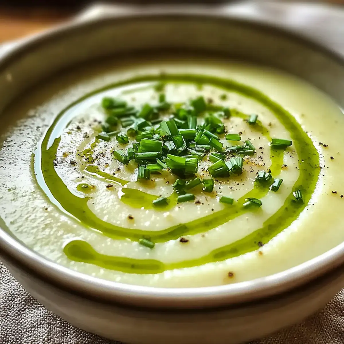 Creamy Spring Leek and Potato Soup