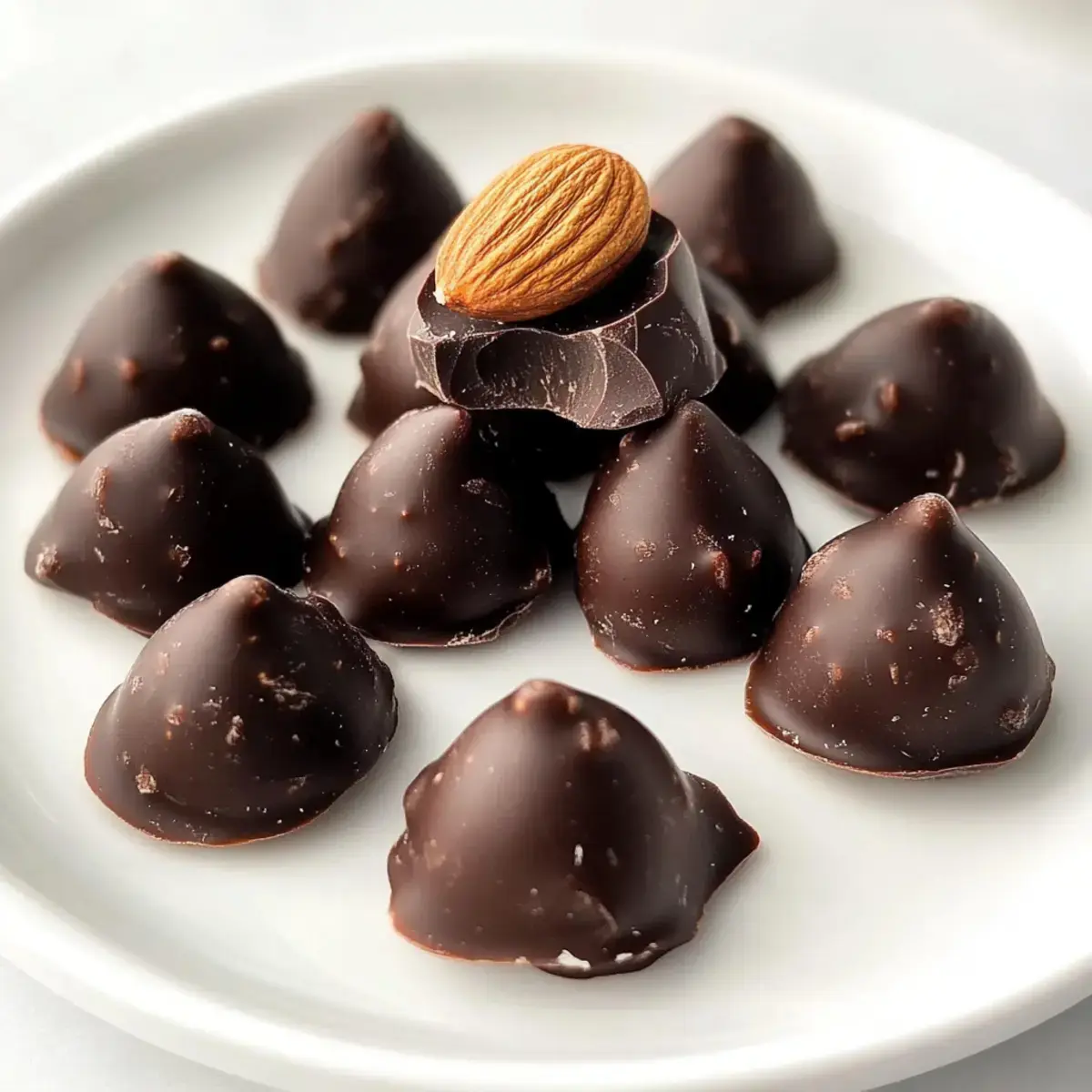 Dark Chocolate Almond Clusters
