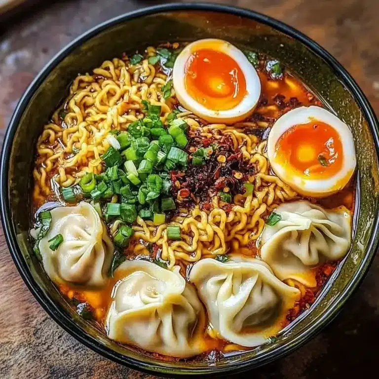 Dumpling Ramen Bowl