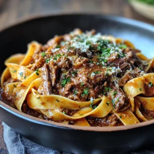 Savory Dutch Oven Short Rib Ragu with Pappardelle Bliss