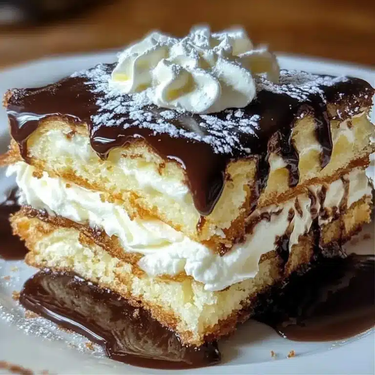 Easy Eclair Cake